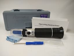 Refractometer, Abbe, Portable, Brix 0 - 32%